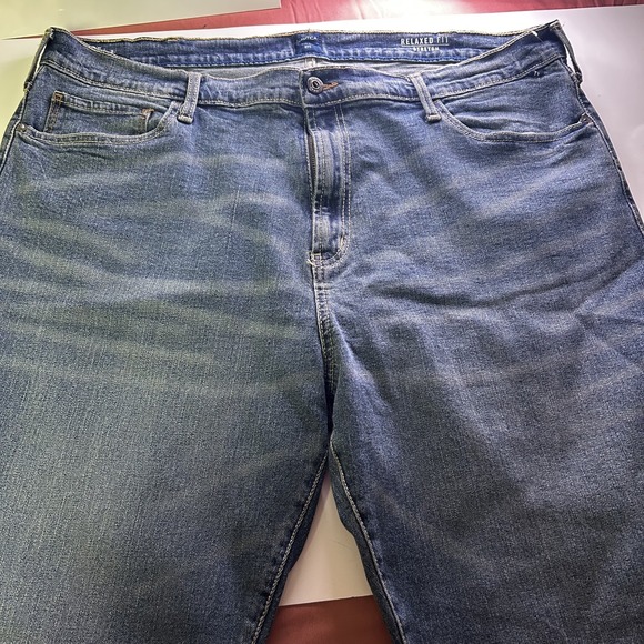 Nautica Jeans Relaxed Fit Straight Leg Denim Pants Classic Mens Size 42x32 #0050 - Picture 1 of 6